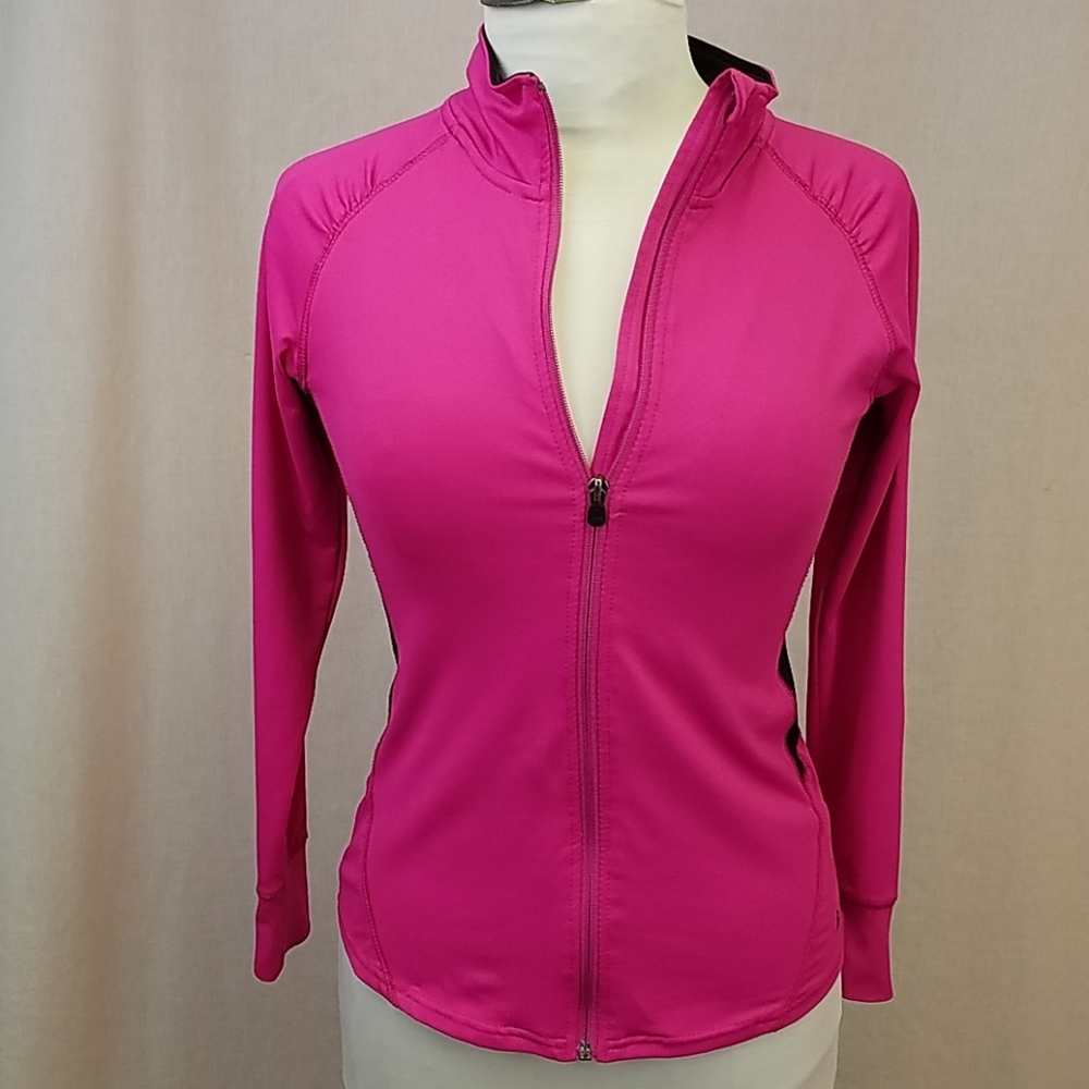 New Balance girls pink track jacket